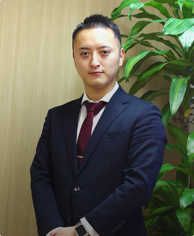 代表取締役の写真