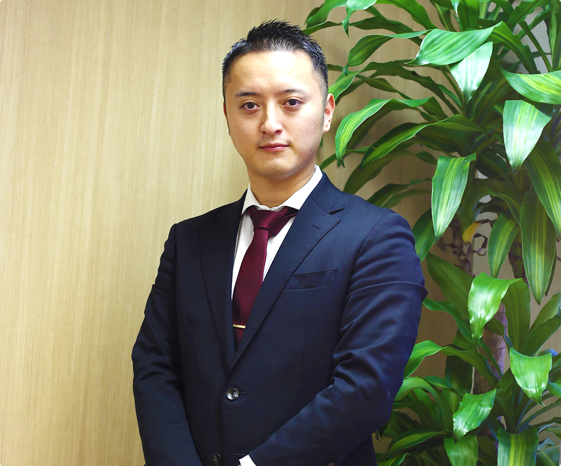 代表取締役の写真